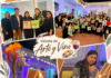 ARTE, VINOS Y CREATIVIDAD: EL TALLER CREARTE Y LA UNNE COMPARTIERON UNA NOCHE ESPECIAL EN GOYA