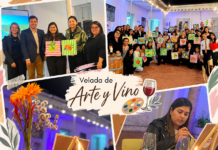 ARTE, VINOS Y CREATIVIDAD: EL TALLER CREARTE Y LA UNNE COMPARTIERON UNA NOCHE ESPECIAL EN GOYA