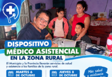 SALUD Y ASISTENCIA LLEGAN ESTA SEMANA A DOS PARAJES DE LA ZONA RURAL DE GOYA