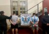La Policía de Corrientes realizó allanamientos en un hospedaje, detuvo a cuatro personas y secuestró un automóvil