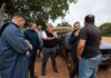 JUAN PABLO VALDÉS RECORRIÓ ITUZAINGÓ E ISLA APIPÉ Y COORDINÓ LA ASISTENCIA A LOS DAMNIFICADOS