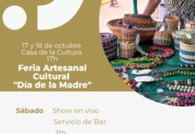 LA CASA DE LA CULTURA PREPARA UNA FERIA ARTESANAL CON MÚSICA EN VIVO POR EL DÍA DE LA MADRE