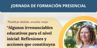 JORNADA DE FORMACIÓN DOCENTE CON LA ESPECIALISTA LAURA PITLUK