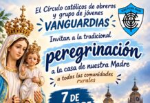 COMUNIDADES RURALES SE PREPARAN PARA LA PEREGRINACIÓN A LA CATEDRAL POR LA VIRGEN DEL ROSARIO