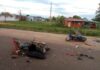 SINIESTRO VIAL EN AVENIDA FRONDIZI: COLISIONARON DOS MOTOS