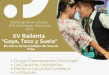 GOYA TACO Y SUELA LLEGA A MARUCHAS CON UNA TARDE DE MÚSICA, DANZA Y ENCUENTRO FAMILIAR