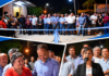 INAUGURARON PAVIMENTO EN CALLE BRASIL CON RECURSOS MUNICIPALES