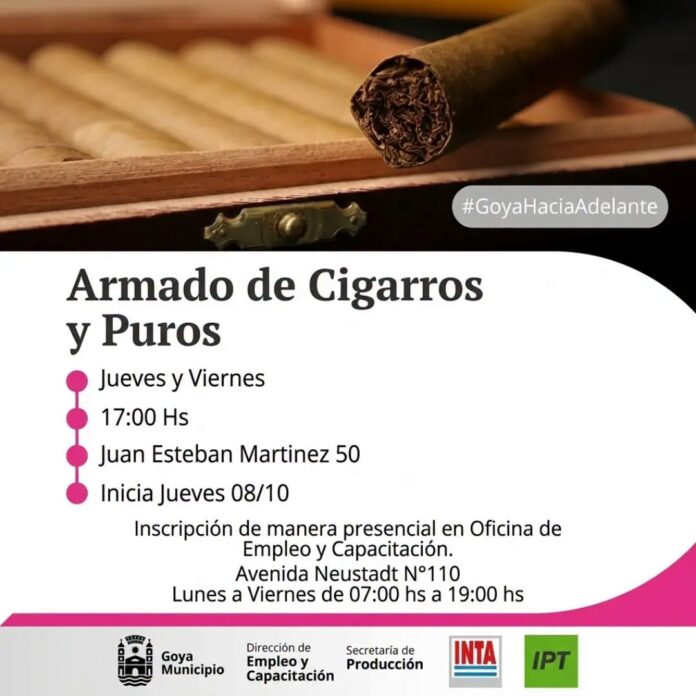 curso armado de cigarros y puros Flyr