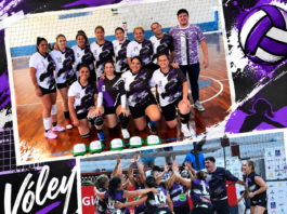 WONDERFUL LE GANÓ A AGDA Y JUGARÁ LA FINAL DE LA LIGA GOYANA DE VÓLEY FEMENINO