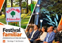 GASTÓN ESPINOSA DESTACÓ LAS PROPUESTAS JUVENILES Y CULTURALES PARA CELEBRAR EL MES DE GOYA