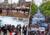 TENSIÓN EN LA MARCHA FEDERAL UNIVERSITARIA: GASES LACRIMÓGENOS, HIDRANTES Y CRUCES CON LA POLICÍA