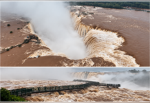 CERRARON EL CIRCUITO GARGANTA DEL DIABLO POR LA CRECIDA DEL RÍO IGUAZÚ