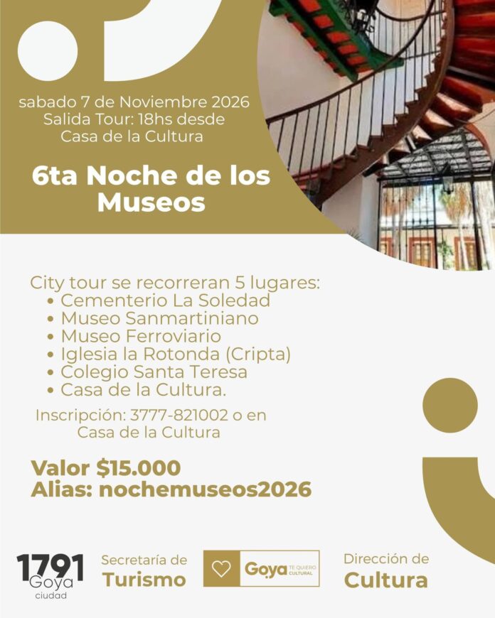 noche de los museos flyr